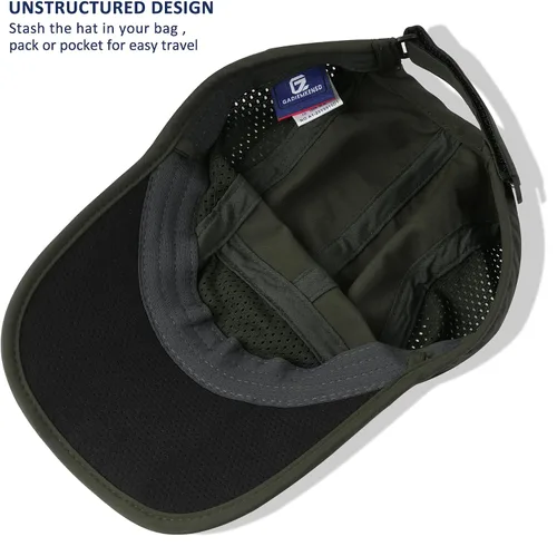 Vista 4 de GADIEMKENSD Sombrero plegable para hombre de ala larga con protección solar UPF 50+