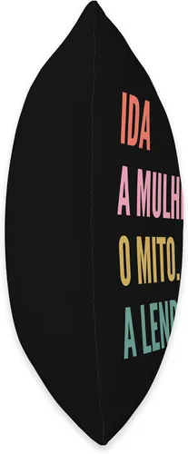 Vista 2 de Funny Portuguese First Name Design - Ida Throw Pillow