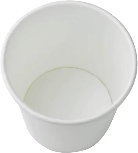 Vista 5 de Karat Taza de papel para café expreso de 4 oz, 1000 unidades, taza desechable para enjuague bucal, para bebidas calientes y frías, blanca (C-K504W)