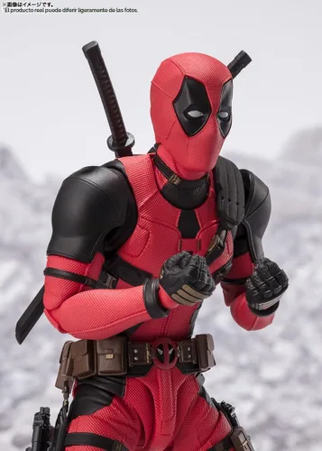 Vista 8 de TAMASHII NATIONS - Deadpool & Wolverine - Deadpool, Figura de acción de Bandai Spirits S.H.Figuarts