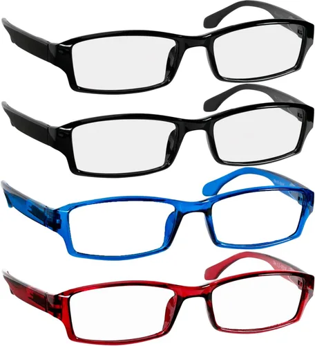 Vista 16 de TruVision Readers Gafas de lectura, bisagras de resorte cómodas para hombres y mujeres, 9501HP