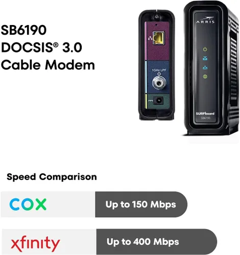 Vista 14 de ARRIS SURFboard DOCSIS 2, Negro