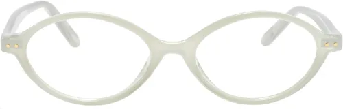 Vista 26 de TIJN Olisa Blue Light Blocking Glasses for Women Men,Retro Oval Frame Bluelight Eyeglasses for Gaming Computer Screen Use