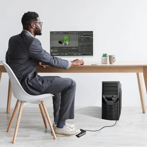 Vista 5 de Pedal de pie USB, teclado programable, ratón, interruptor personalizado, tecla de acceso directo de tecla rápida para girador de páginas