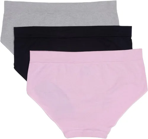 Vista 3 de adidas Bragas sin costuras para mujer, paquete de 3