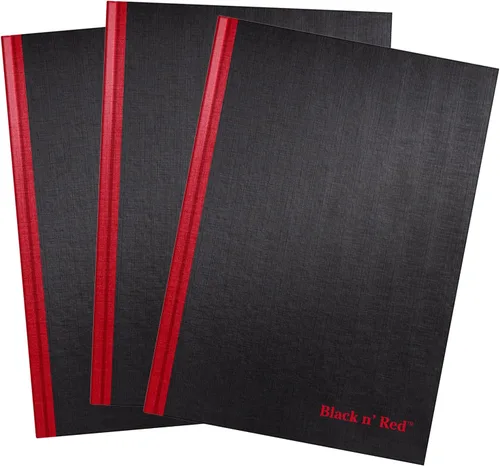Vista 8 de Black n' Red - Cuaderno A5 con líneas sueltas