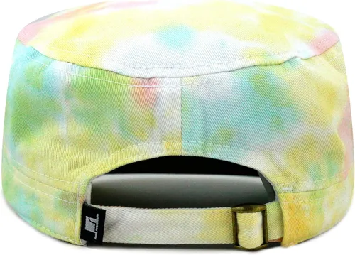Vista 12 de The Hat Depot Cadet Military Army - Gorra de béisbol de algodón lavado con teñido anudado y algodón lavado básico y desgastado, gorra de algodón