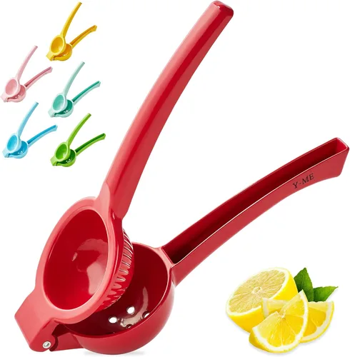 Vista 10 de Exprimidor manual Citrus Lemon Squeezer,Exprimidor de frutas Lime Press Metal,Herramienta profesional de la cocina del exprimidor de la mano