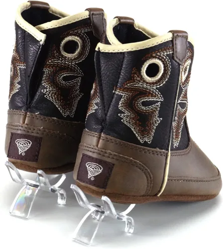 Vista 2 de MF Western Kids Zapato unisex para niño y niño pequeño Trace MarrónNegro