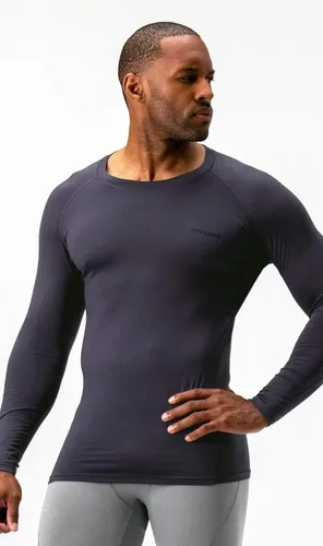 Vista 2 de DEVOPS - Camiseta térmica de compresión de manga larga para hombre 2
