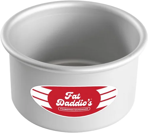 Vista 35 de Fat Daddio's Juego de moldes para pasteles redondos uniformes de aluminio anodizado de 4 niveles, profundidad de 2 pulgadas