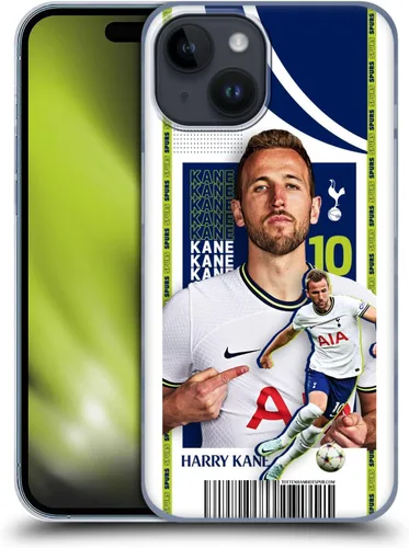 Vista 11 de Head Case Designs Officially Licensed Tottenham Hotspur F.C. Cristian Romero 2022/23 First Team Hard Back Case Compatible with Apple iPhone 15