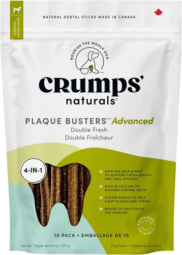 Vista 12 de Crumps' Naturals Plaque Busters Advanced - Palitos dentales para el cuidado de la boca entera, 9.5 onzas