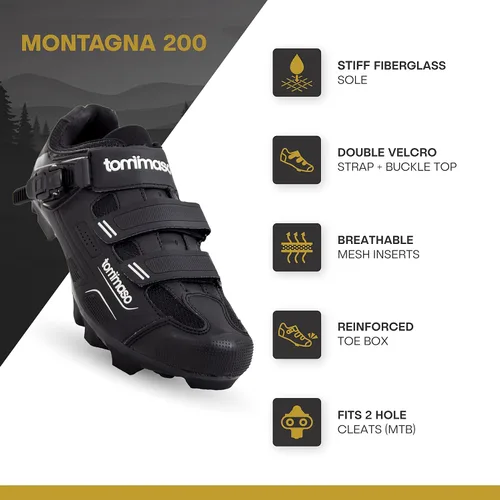 Vista 2 de Tommaso mens Montagna 200Buckle