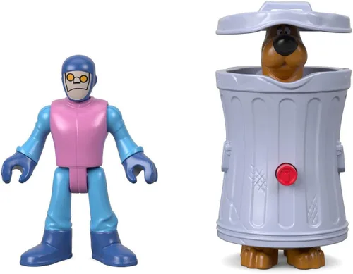 Vista 2 de Fisher-Price Imaginext Scooby-Doo Ocultar Scooby & Funland Robot - Figuras, multicolor