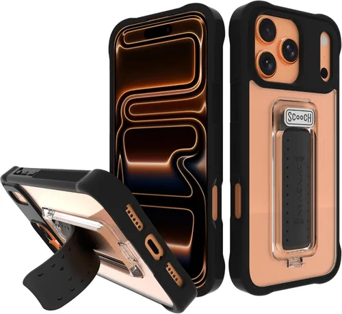 Vista 15 de Scooch Wingman - Funda con soporte de patas para iPhone 11 [Protección contra caídas de 10 pies] [Soporte de dos vías] Cubierta protectora, funciona