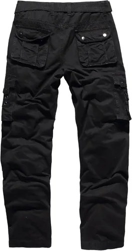 Vista 2 de Nothinchan Mens Lightweight Cargo Outdoor Relaxed Fit Cotton Casual Work Pants with Pocket