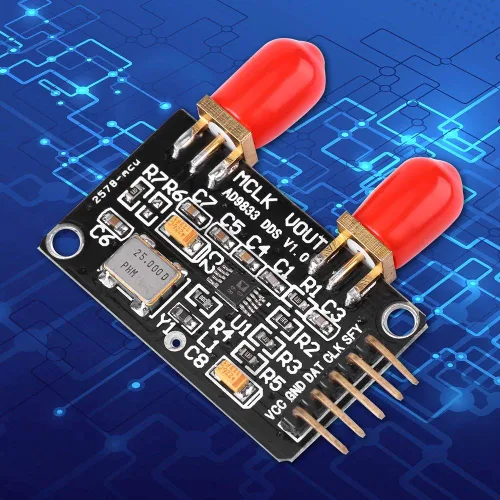 Vista 7 de Hilitand Módulo generador AD9833 DDS 0 MHz a 12,5 MHz/triángulo/potencia sinusoidal 2.3V a 5.5V