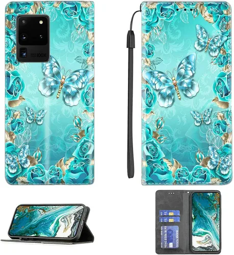 Vista 274 de jioeuinly ATT Motivate 2 - Funda compatible con ATT Motivate 2, funda con soporte abatible y cierre magnético DJS