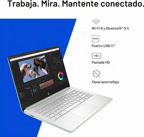 Vista 4 de HP Laptop 2026 Student Business, Copilot AI+Office 365, CPU Intel UFS