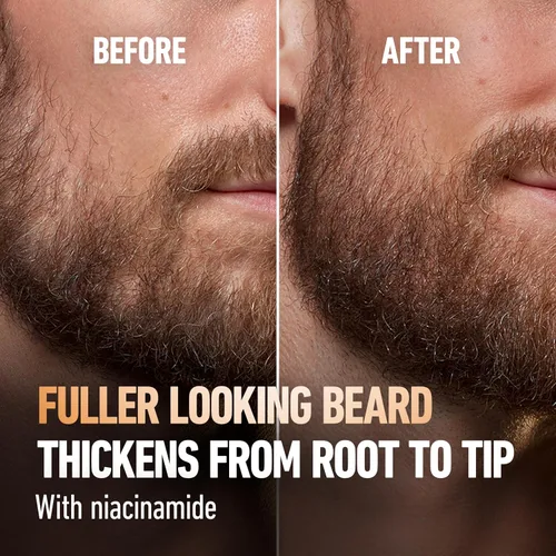 Vista 2 de King C. Gillette Espesante de barba formulado con complejo de vitamina B y cafeína, 1.7 onzas