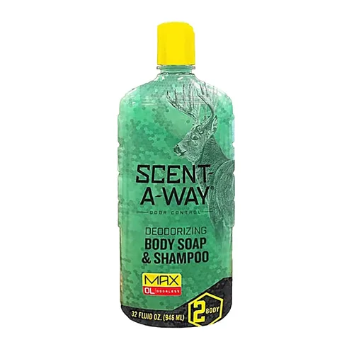 Vista 3 de Hunters Specialties Scent-A-Way MAX - Jabón líquido corporal y champú de 12 onzas