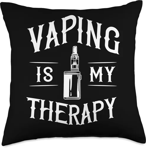 Vista 4 de Vape Smoking Vaping - Almohada electrónica para ahumar cigarrillos, 16 x 16 pulgadas, multicolor