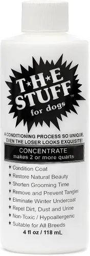 Vista 6 de The Stuff Acondicionador y desenredante en aerosol para perros sin enjuague 16 onzas listo para usar Solución perfecta para controlar el pelo