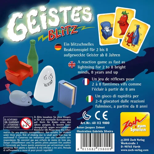 Vista 2 de Zoch Verlag Ghost Blitz (601129800)