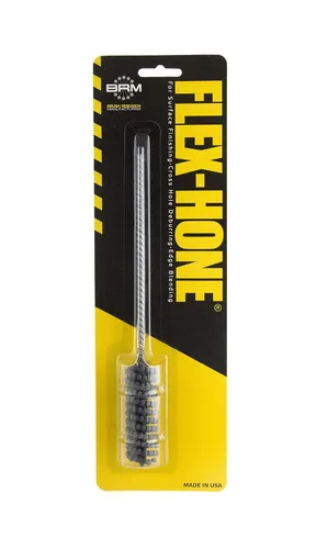 Vista 32 de Brush Research pulidor cilíndrico FLEX-HONE, serie BD, abrasivo de carburo de silicio, 1