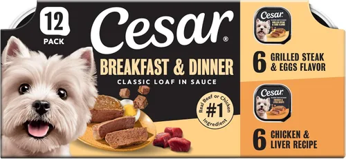 Vista 17 de Cesar Gourmet - Comida húmeda para perros, paquete de 12
