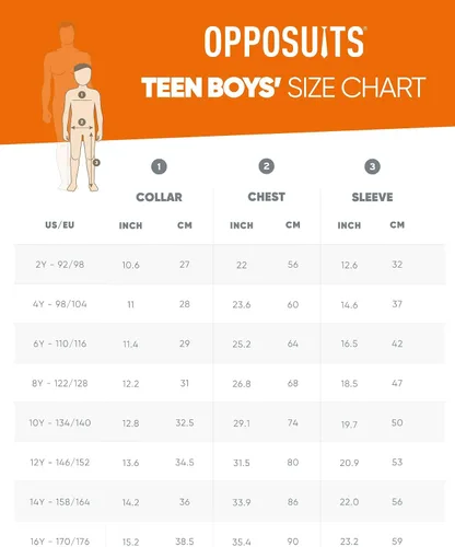 Vista 7 de Opposuits Teen Boys The Jag