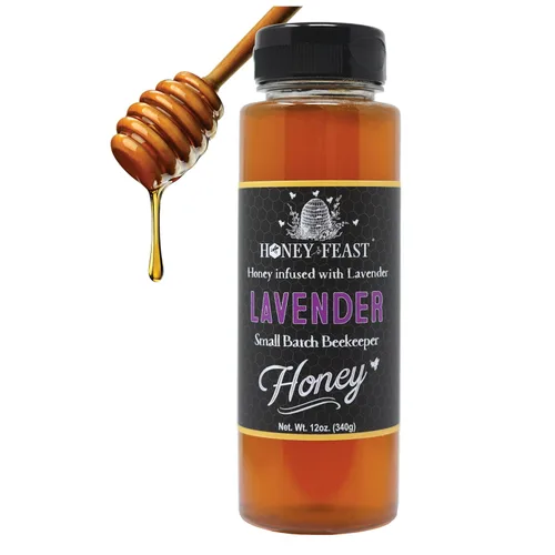 Vista 22 de Honey Feast Flower Powered Allergy Blend 10 veces miel, 12 onzas