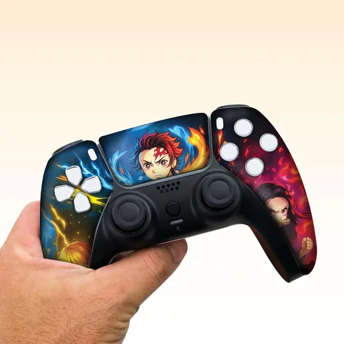 Vista 314 de Battman Custom PS-5 Controller Wireless compatible with Play-Station 5 Console by BCB Controllers Proudly Customized in USA with Permanent