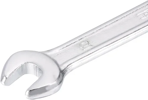 Vista 3 de uxcell Llave métrica doble de extremo abierto cromada, 0.394 in x 0.472 in