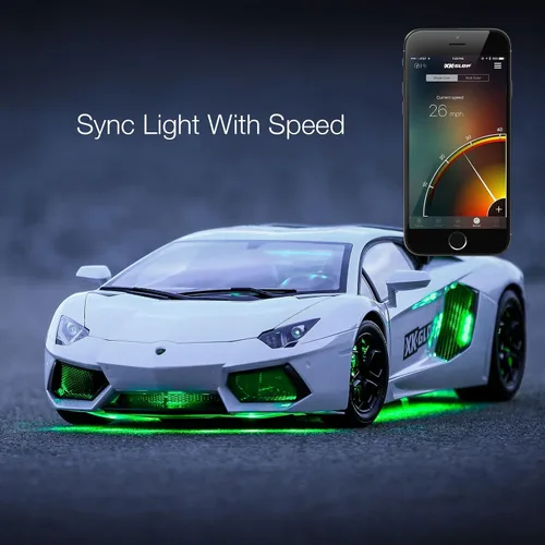 Vista 7 de XKGLOW KS-CAR-ADVANCE Tiras de luz LED y kit