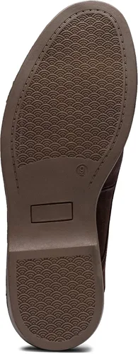 Vista 9 de Jousen Zapatos de vestir casuales para hombre, zapatos de vestir clásicos de gamuza para hombre