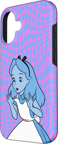 Vista 2 de Funda de neón para iPhone 16 Disney Alicia en el país de las maravillas Alicia