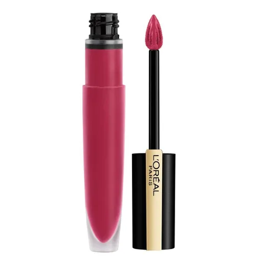 Vista 14 de L'Oréal Paris Makeup Rouge Signature - Tinta de labios mate, Adored Adorado