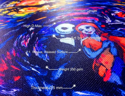 Vista 8 de Uhomate 4 pósteres de Jack Sally Jack y Sally Nightmare Before Christmas Vincent Van Gogh Noche estrellada para decoración de pared dormitorio baño