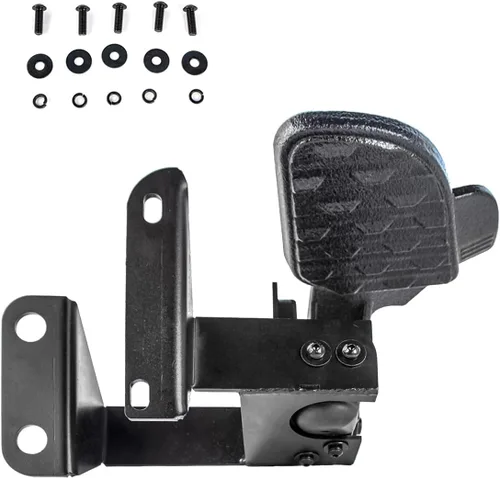 Vista 4 de Escalón de Cama de Camión Retráctil para Parachoques Trasero Compatible con F150 2015-2023, Escalón Plegable para Portón Trasero con Revestimientos