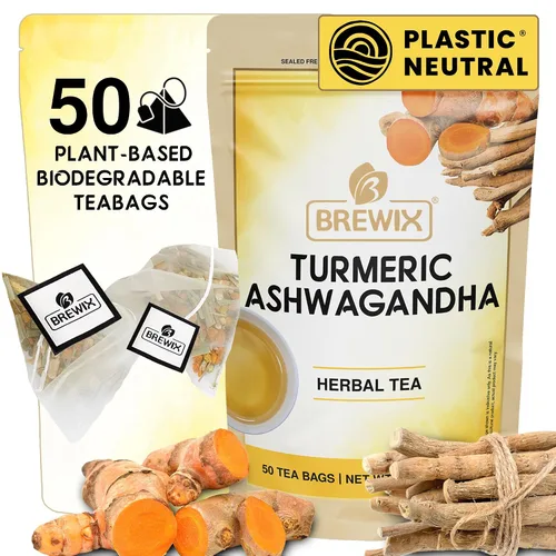 Vista 58 de BREWIX, Bedtime Blossom - Té suelto de hierbas (más de 50 tazas) sin cafeína y totalmente natural Mezcla relajante floral nocturna Rooibos
