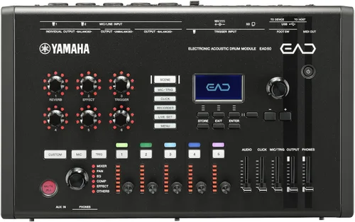 Vista 3 de Yamaha EAD50 Sistema de micrófono de tambor acústico electrónico avanzado con micrófono de condensador estéreo DSU50 y pastilla de gatillo