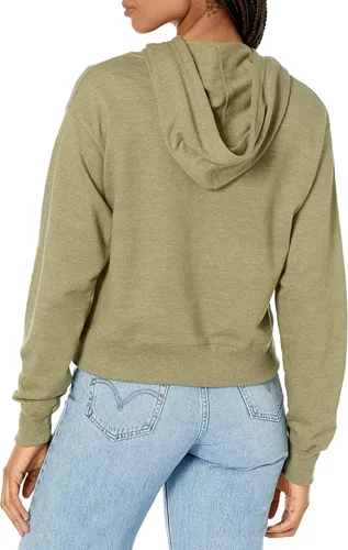 Vista 2 de Hanes Women's Originals French Terry Hoodie, Lightweight Fleece Zip Hooded Sweatshirt, Available in Plus