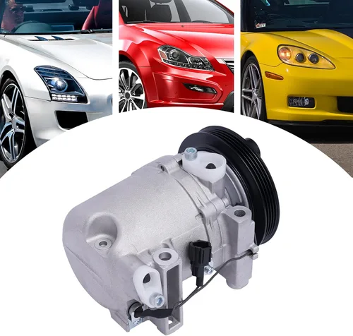Vista 4 de Compresor de aire acondicionado CA con embrague, CO 10386C para 1999-2004 para Nissan Frontier 3.3l, para 2000-2004 para Nissan Xterra 3.3l