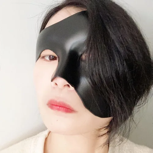 Vista 2 de IDOXE Phantom of The Opera Mask for Men and Women Vintage Design Half Face Mask Mens Mask