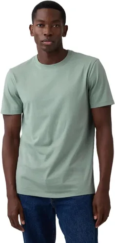 Vista 29 de Camiseta de cuello redondo Gap para hombre, mangas cortas, estilo casual Negro