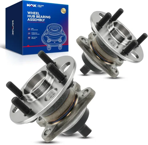 Vista 14 de KAX 510063 Rodamiento de rueda delantera compatible con Toyota Camry 2004-2017, Ford Edge 2007-2014, Toyota Sienna 2004-2010, conjunto de cubo