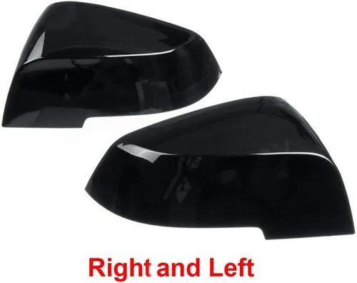 Vista 4 de Fundas para Espejos de Puerta, Reemplazo para Espejos Retrovisores Laterales Compatibles con BMW F20 F22 F23 F30 F31 F32 F33 F36 F87 M2 X1 E84