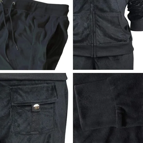 Vista 5 de Conjunto deportivo de 2piezas para mujer, juego de sudadera